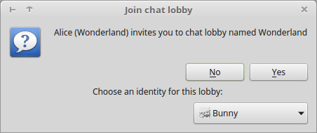 chatroom invitation