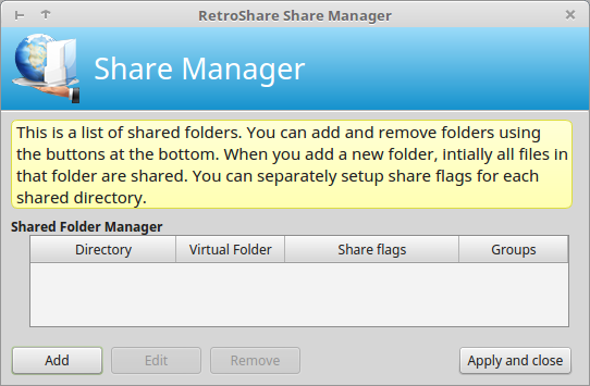 share manager