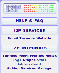 i2p hidden service manager